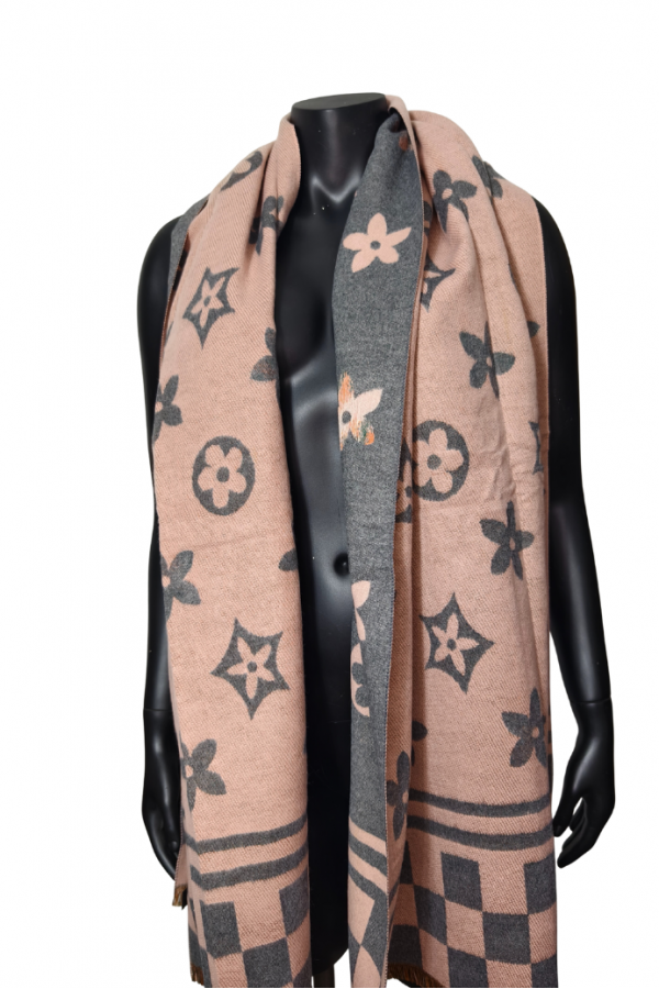 Šál Elegance - ružový